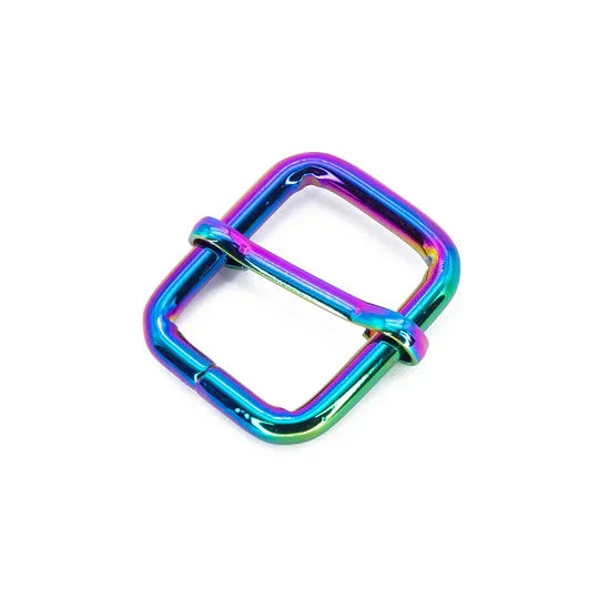 Rose Gold Buckle Handbag Accessories Webbing Hardware Clasp Bag Strap Adjustable Slider Buckles