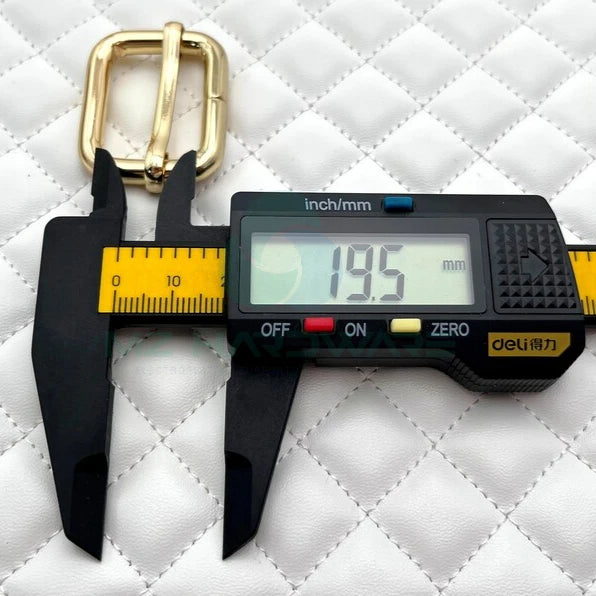 MZ Luxury Zinc Alloy Bag Strap Tri-Glide Pin Buckle with Heavy Duty Adjustable Slide Adjuster for DIY Bag Accessories