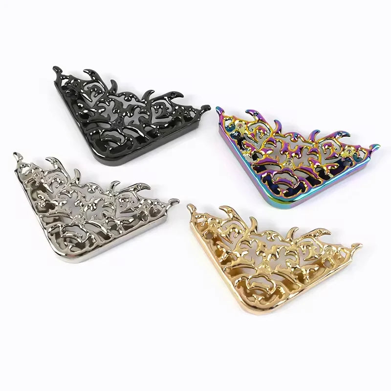 MZhardware Wholesale Price Metal Bag Corner Protector Metal Corner for Leather Bags Metal Corners for Books