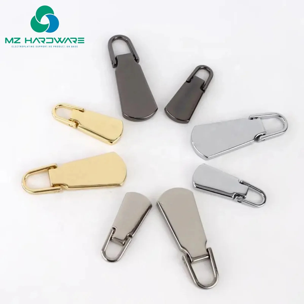 Wholesale Price Stainless Steel Zipper Sliders Zipper Pull Lock Head Zipper Slider and Puller for Bag Accessories
