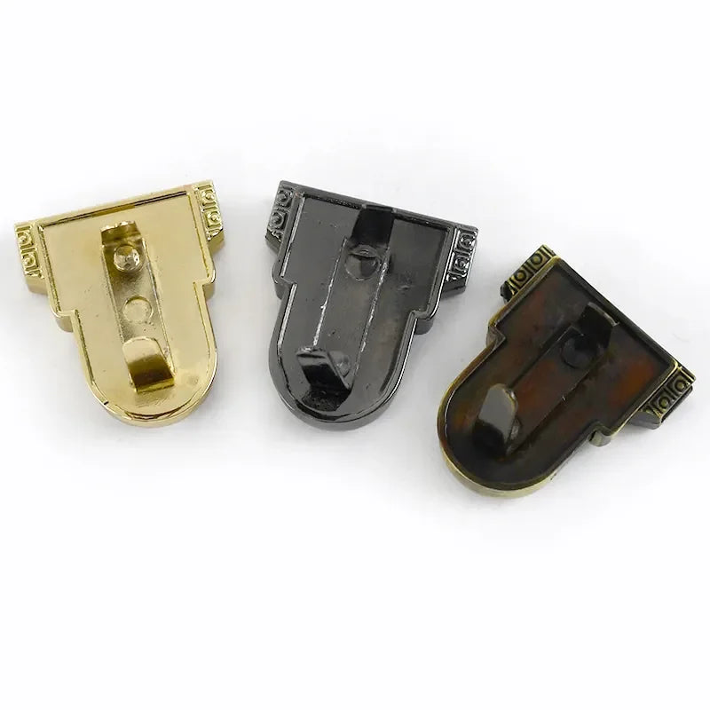 MZ Handbag Decoration Accessories Lock Metal Press Lock Push Button Bag Hardware Lock  for Bag Handbags