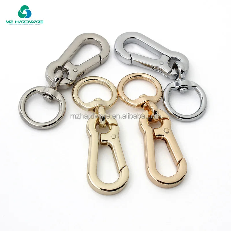 Hot Sale Adjustable Zinc Alloy Swivel Dog Hook Snap Buckles Personalized DIY Clasp Hardware Accessories for Bag Handbag