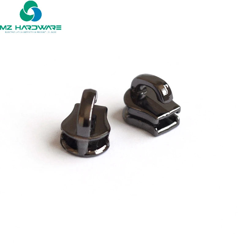 MZhardware Luggage Slider #3 High Quality Metal Single Slider Without Pull Tag for Luggage Accessories
