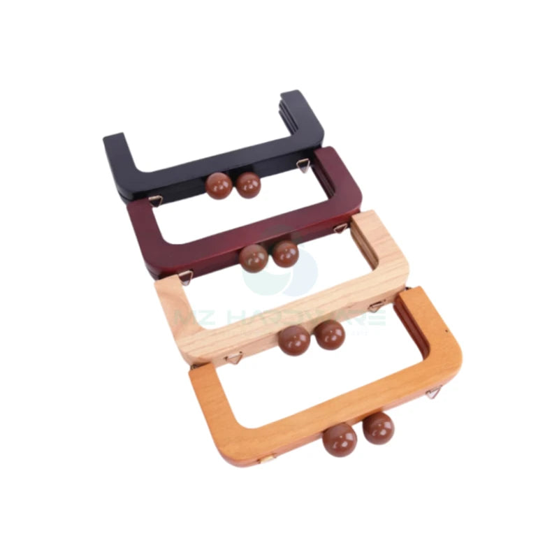 MZhardware DIY Vintage Wooden Handle Accessories for Bag Making