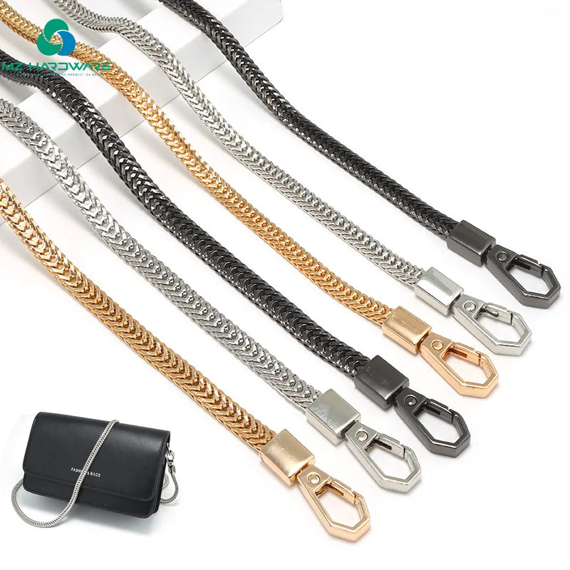 MZhardware Fashion Bag Strap Adjustable Chain for Handbag Strong Accessories for Bag Customized Color Chains Accessories