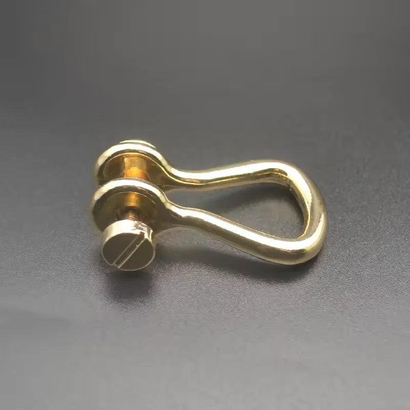 Hot Selling Connecting Buckle Accessory for Ladies Backpack Chain Decoration Buckle for Leather Handbag