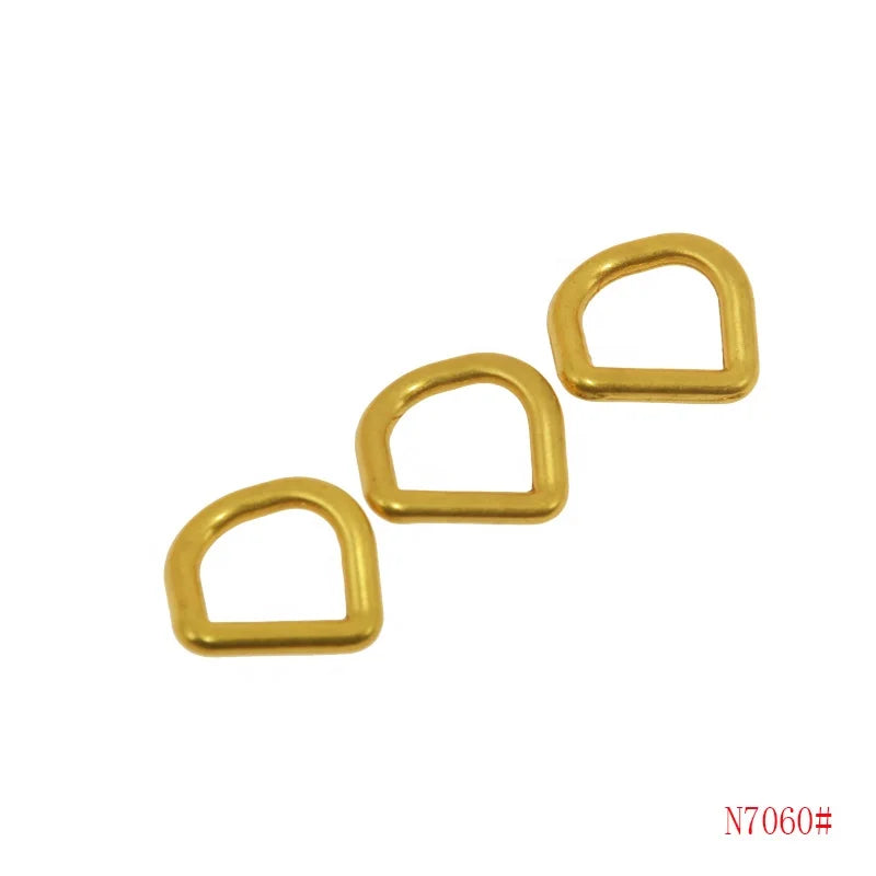 Wholesale adjust metal D rings belt buckle D-ring dog collar bags side release buckles hardware