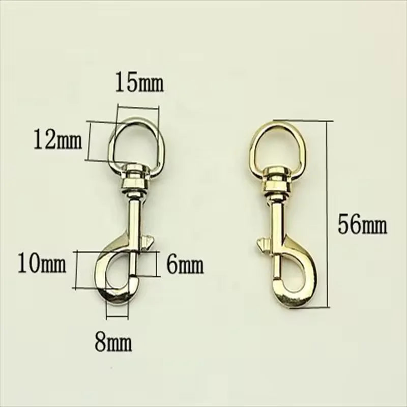 Most Popular Customized Metal Snap Hook Swivel Snap Hook Dog Metal Bag Hardware Accessories