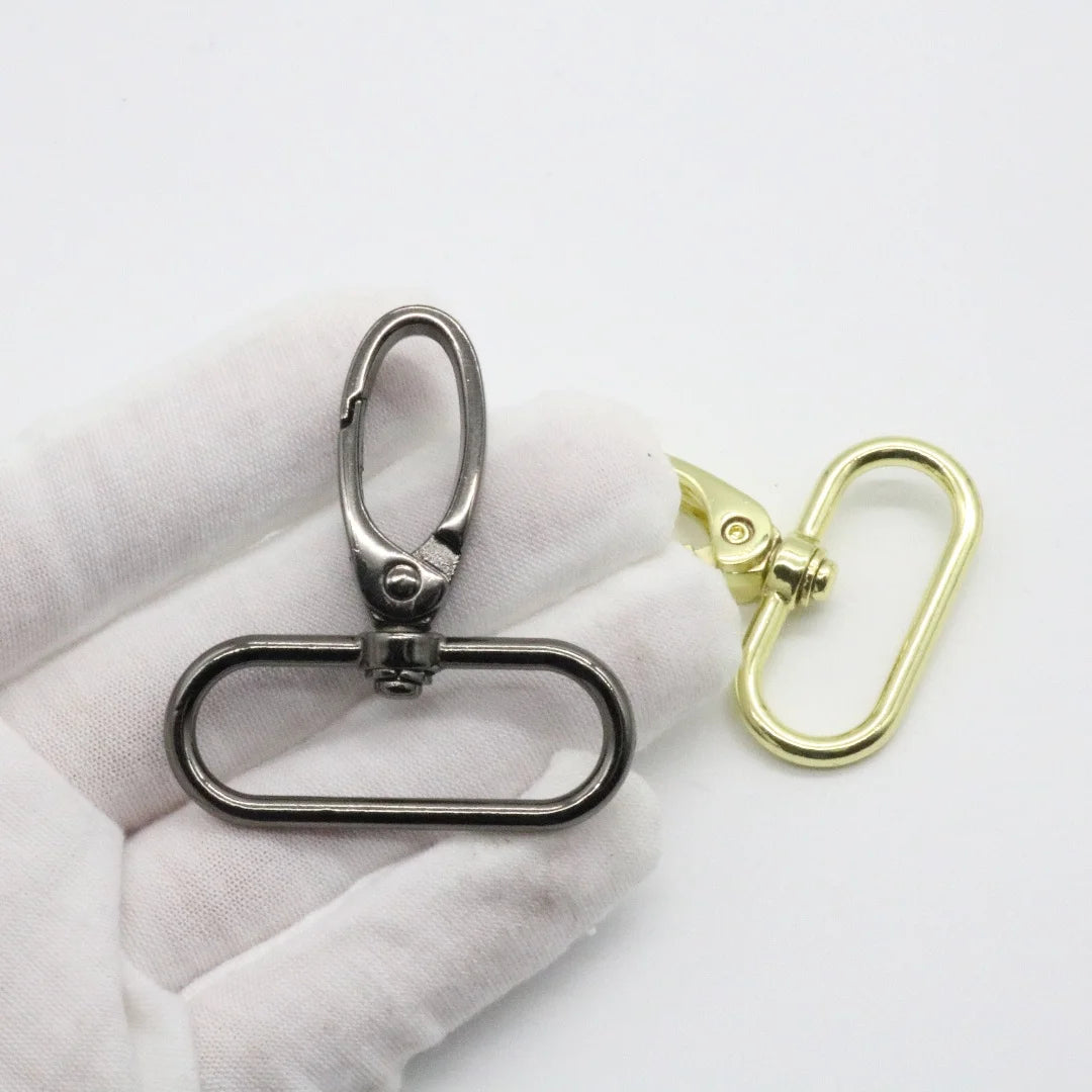 Wholesale Swivel Snap Hook Light Gold 20mm/25mm Handbag Hardware Accessories Swivel Metal Snap Hook Buckle DIY Hardware
