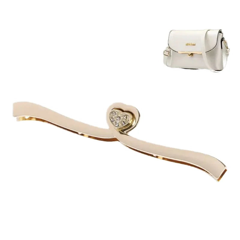 MZhardware Metal Locks Hardware Giratorio Candado Accesorios De DIY Bag Cierre De Bolso De Mano Hombro