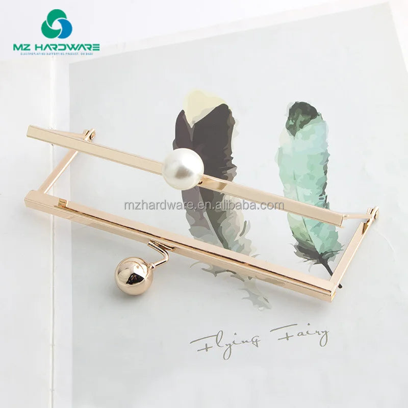 Wholesale Bag Frame Hanger Type  Handle for Handmade Handbag DIY Tote Bag Handle Making