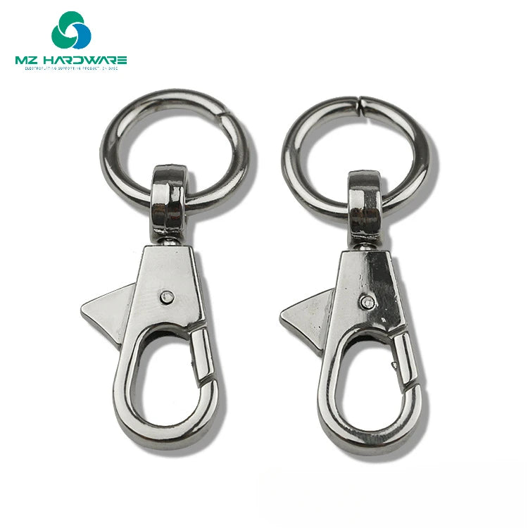Wholesale Higher Quality Snap Hook Clasp Leather Goods Connection Metal Lobster Claw Clasps for Key Dog Clasp Hardware for Diy
