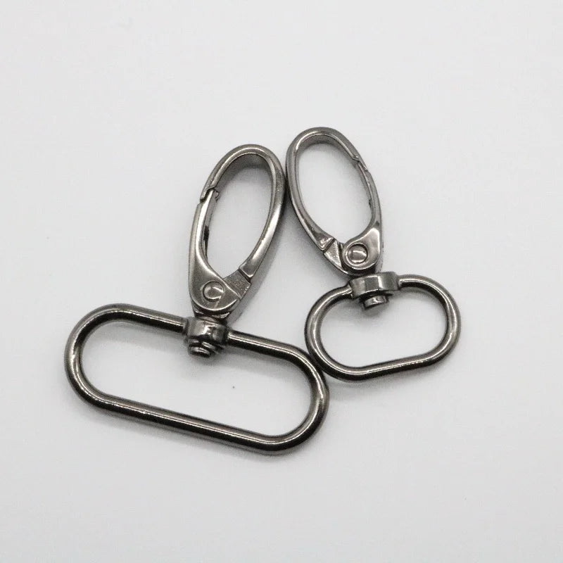 Wholesale Swivel Snap Hook Light Gold 20mm/25mm Handbag Hardware Accessories Swivel Metal Snap Hook Buckle DIY Hardware