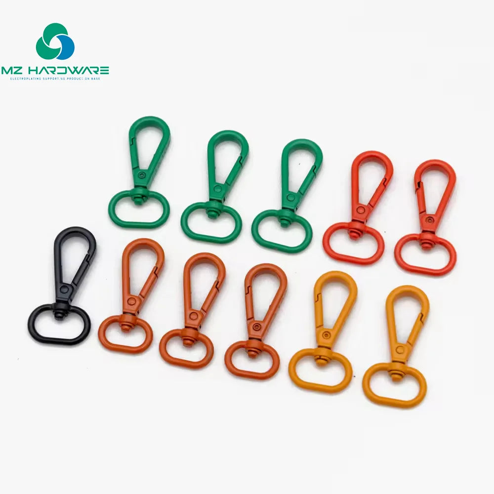 MZhardware Custom Swivel Buckles Metal Handbag Hardware Swivel Hook Bag Accessories Zinc Alloy Swivel Snap Hook for Handbag