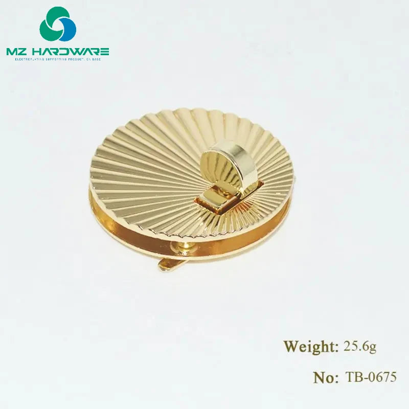 MZhardware High-end Women's Bag Die-cast Alloy Locks Decorative Shell Locks in Stock for DIY Craft Replacement Purse Accessories