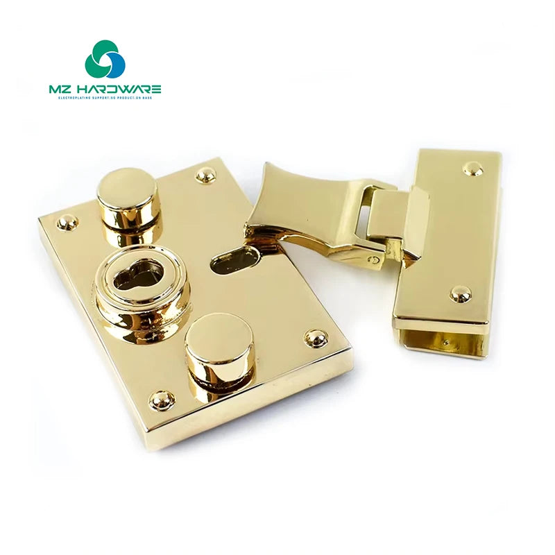 Most Popular Lock for Handbag Metal Bag Accessories Lock Square Turn Twist Locks Handbag Hardware