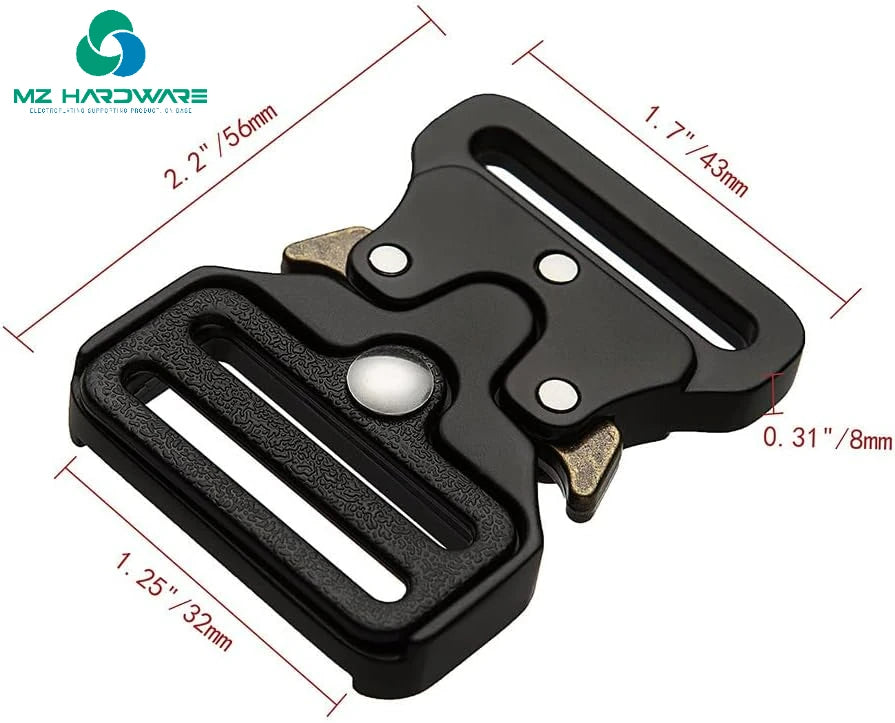 MZhardware High Quality Metal Luggage Hardware Accessories Zinc Alloy Safety Buckle Shoes Clothing Bag Buckle Pet Buckle
