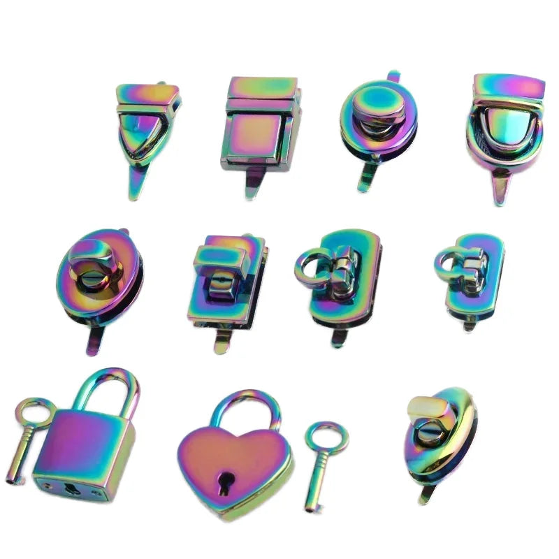 MZhardware Factory Wholesale Price Golden Oval Bag Lock Twist Lock for Female Handbags