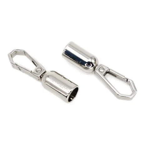 Wholesale Portable Brass and Alloy Luggage Hardware DIY Rope Pendant Jewelry Hook with 45mm Tassel Cap Snap Hooks