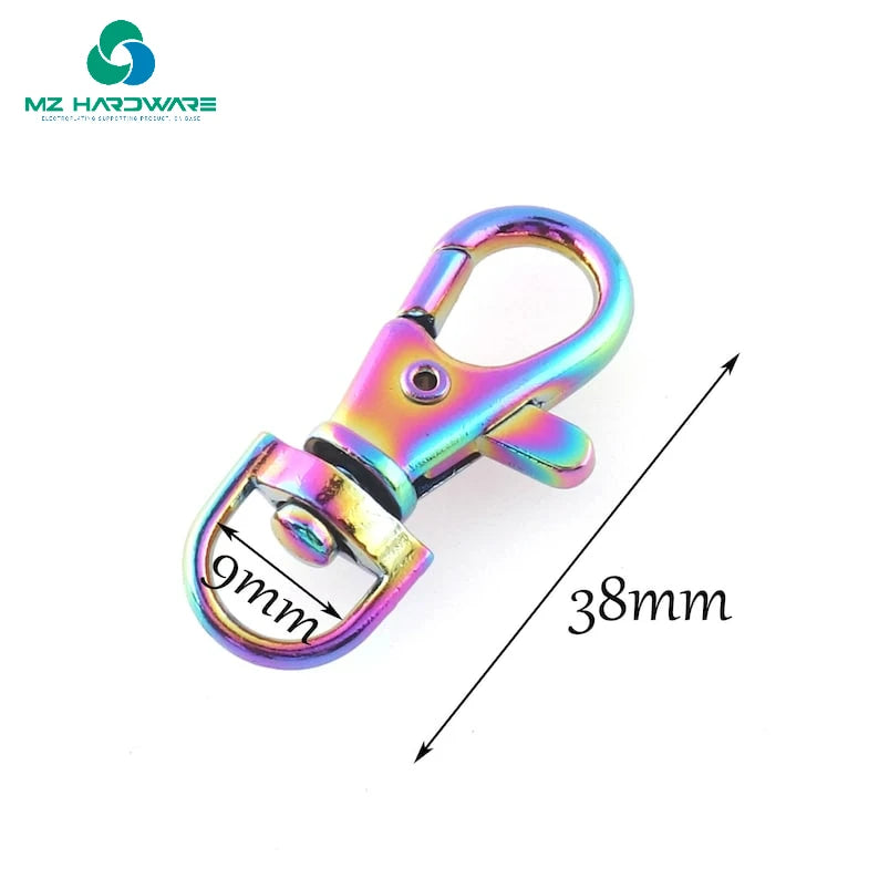 MZhardware Lobster Clasps Clips Spring Buckle Metal Alloy Swivel Snap Hooks Key Chain for Dog Collar Backpack Bag Accessories