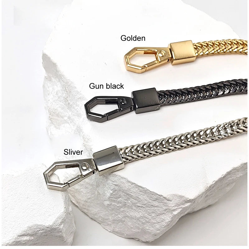 MZhardware Fashion Bag Strap Adjustable Chain for Handbag Strong Accessories for Bag Customized Color Chains Accessories