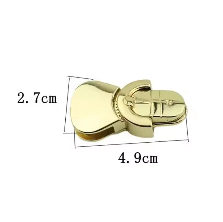 Multi-colored Locks Handbag User-friendly Buckles High Quality  Mortise Snaps Replacement Bags Locks for Bag Making
