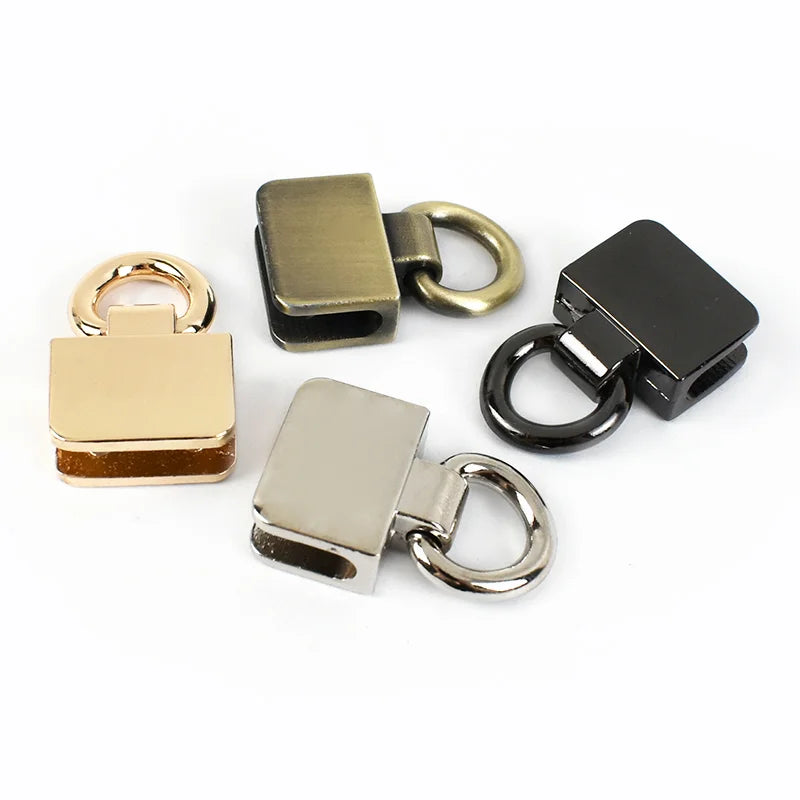 Hot Sale High Quality Gold Plated Leather Bag Handles Metal Hardware Accessories and Handbag Strap Clasp