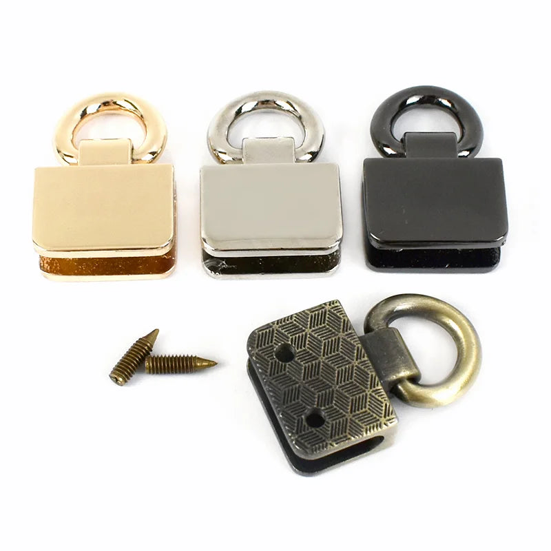 Hot Sale High Quality Gold Plated Leather Bag Handles Metal Hardware Accessories and Handbag Strap Clasp