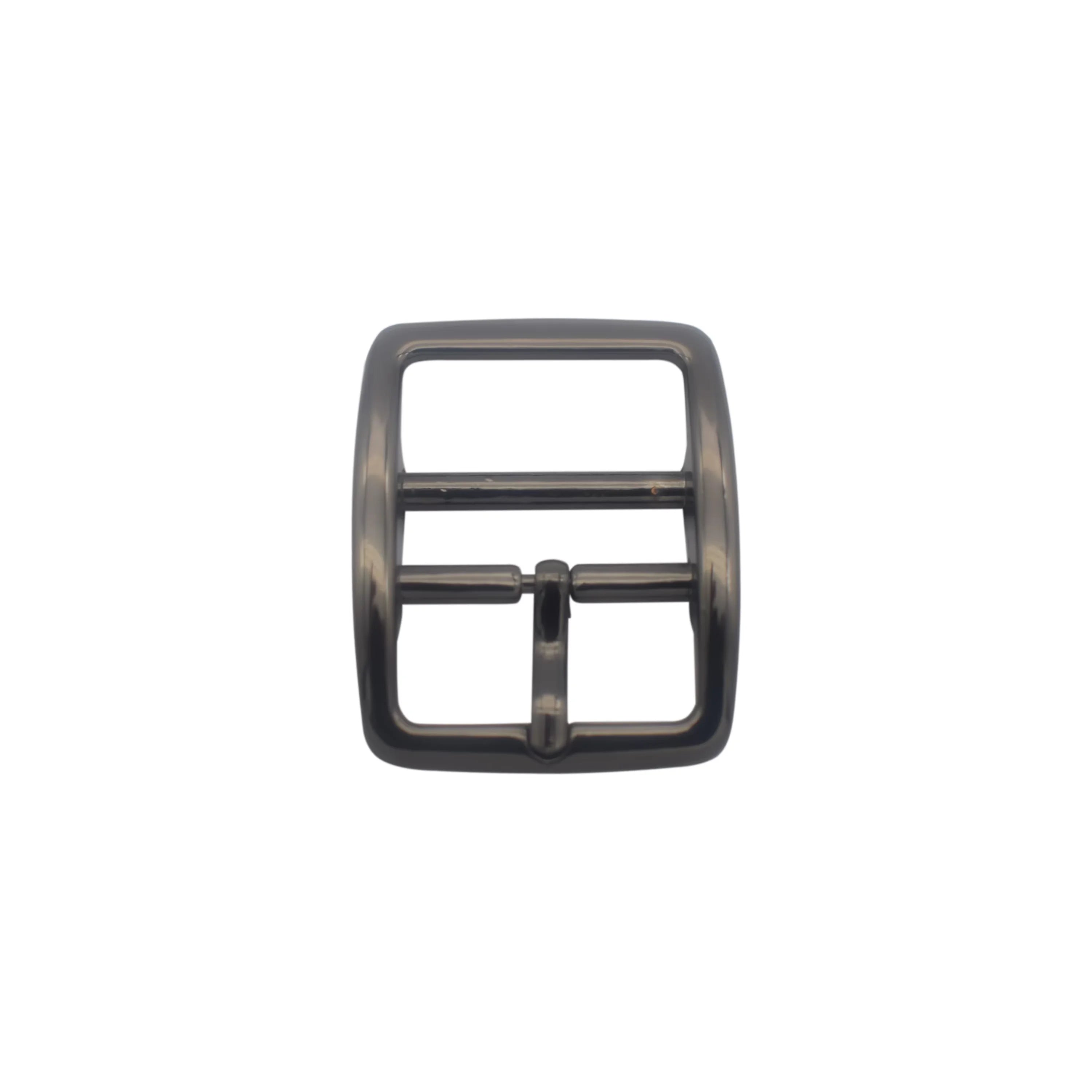 High Quality Zinc Alloy Center Bar Buckle Metal Pin Belt Double Barred Buckle for Handbag Making Two Sizes(20mm/25mm)