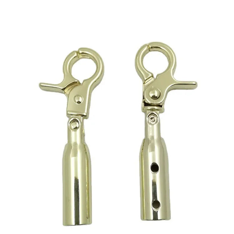 MZHardware Widely Used Metal Tassel Cap Snap Hooks for Handbag Rope Cord Tassel