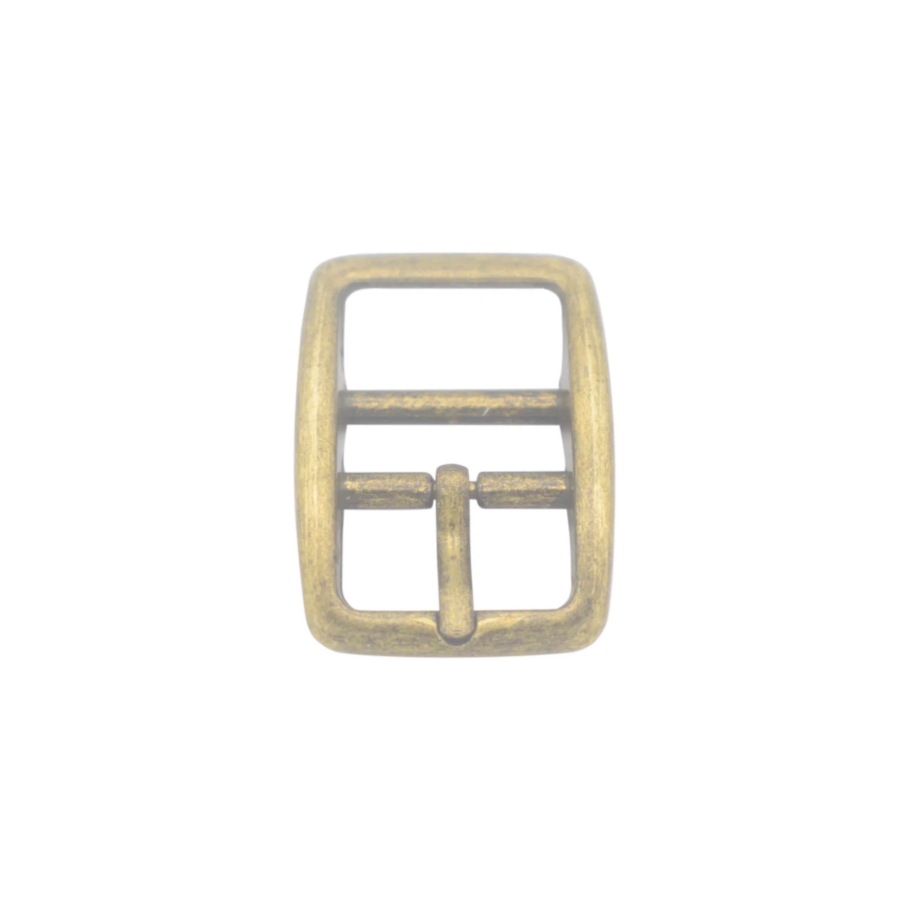 High Quality Zinc Alloy Center Bar Buckle Metal Pin Belt Double Barred Buckle for Handbag Making Two Sizes(20mm/25mm)