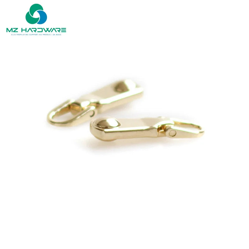 MZhardware Factory Direct Sale Zinc Alloy Detachable Zipper Slider Custom Zipper Puller Accessories for Handbag
