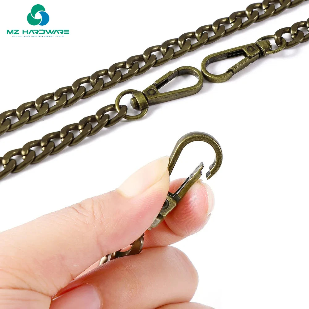 MZhardware Factory Custom Metal Bag Chains Crossbody Handbag Hardwares Shoulder Strap Bag Accessories Purse Chain