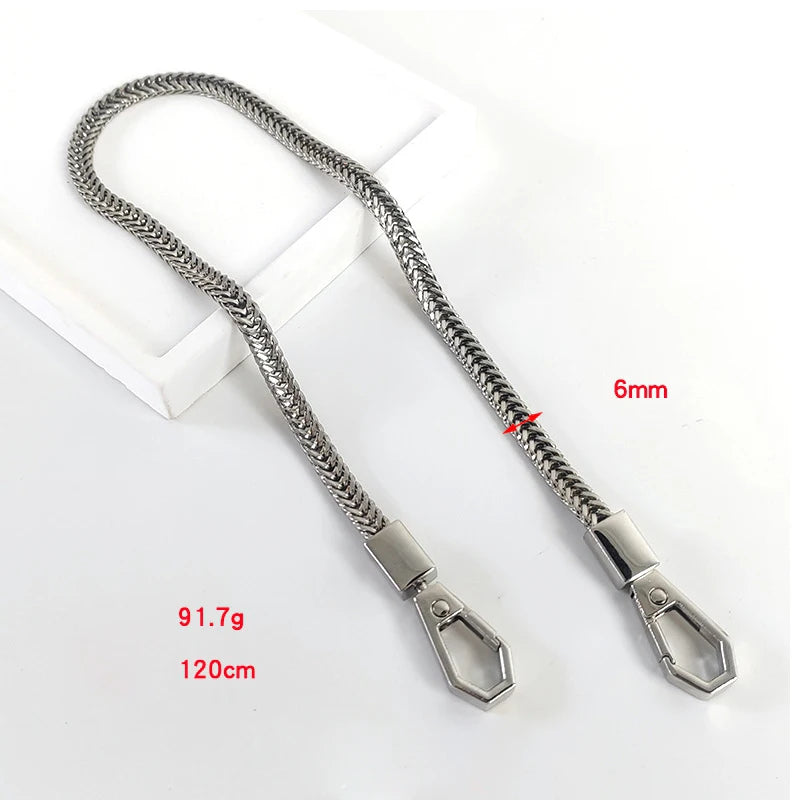 MZhardware Fashion Bag Strap Adjustable Chain for Handbag Strong Accessories for Bag Customized Color Chains Accessories