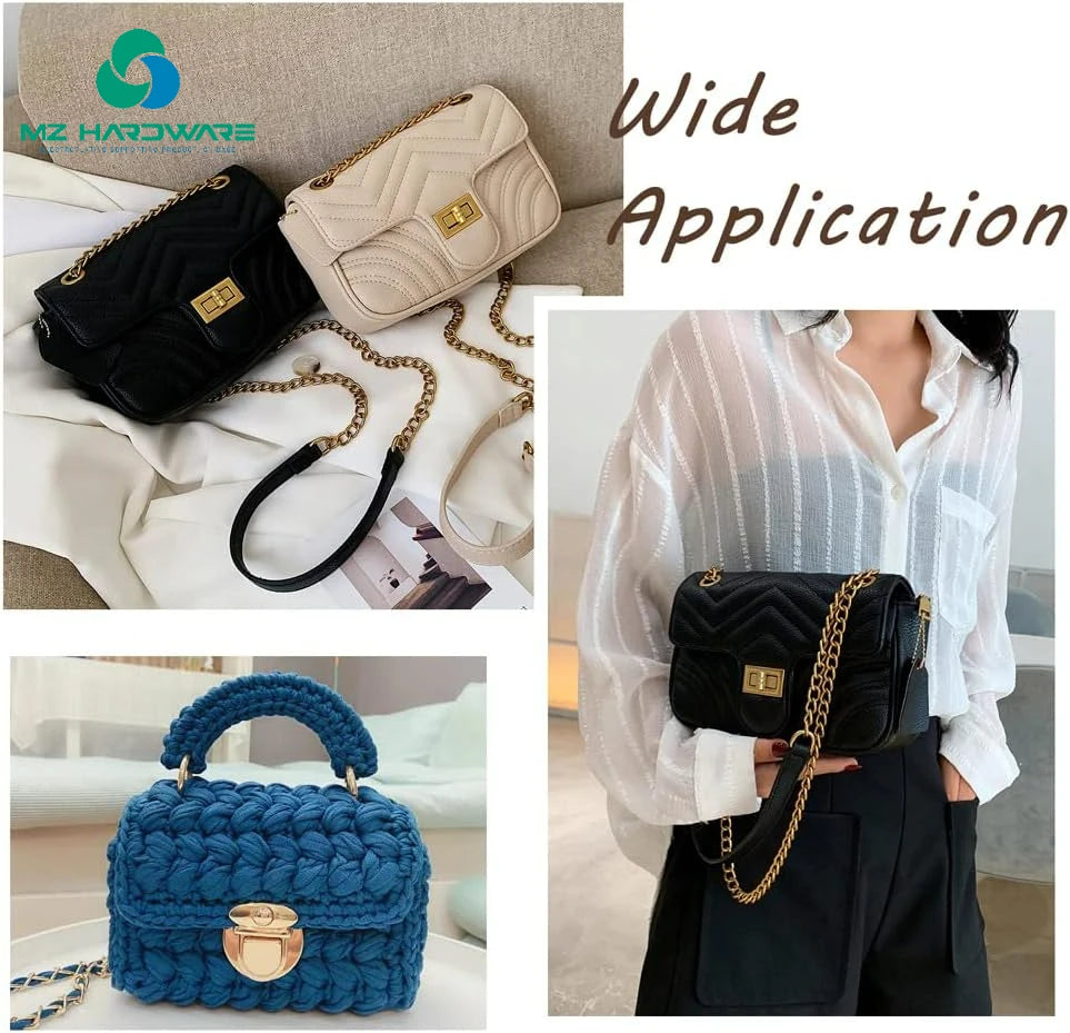 Turn Lock Clasp Purse Clutch Closure Bowknot Heart Flower Rectangle Twist Lock Fastener Handbag Bag Hardware Accessory