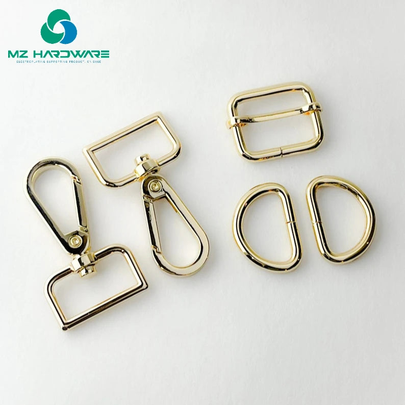 MZ 25mm High Quality Adjustable Bag Strap Hardware Kit for Other Bag Metal Parts & Accessories and DIY Hardware Bag