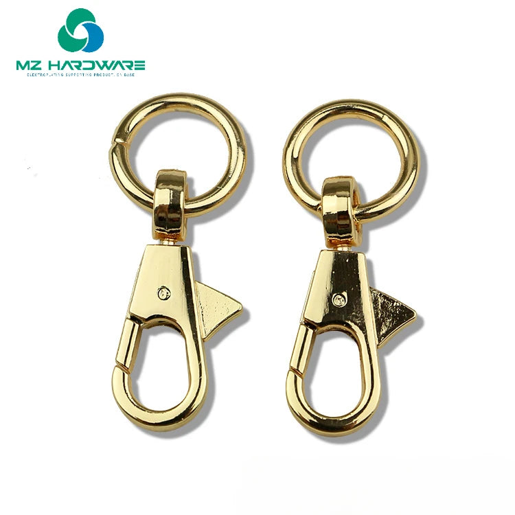 Wholesale Higher Quality Snap Hook Clasp Leather Goods Connection Metal Lobster Claw Clasps for Key Dog Clasp Hardware for Diy