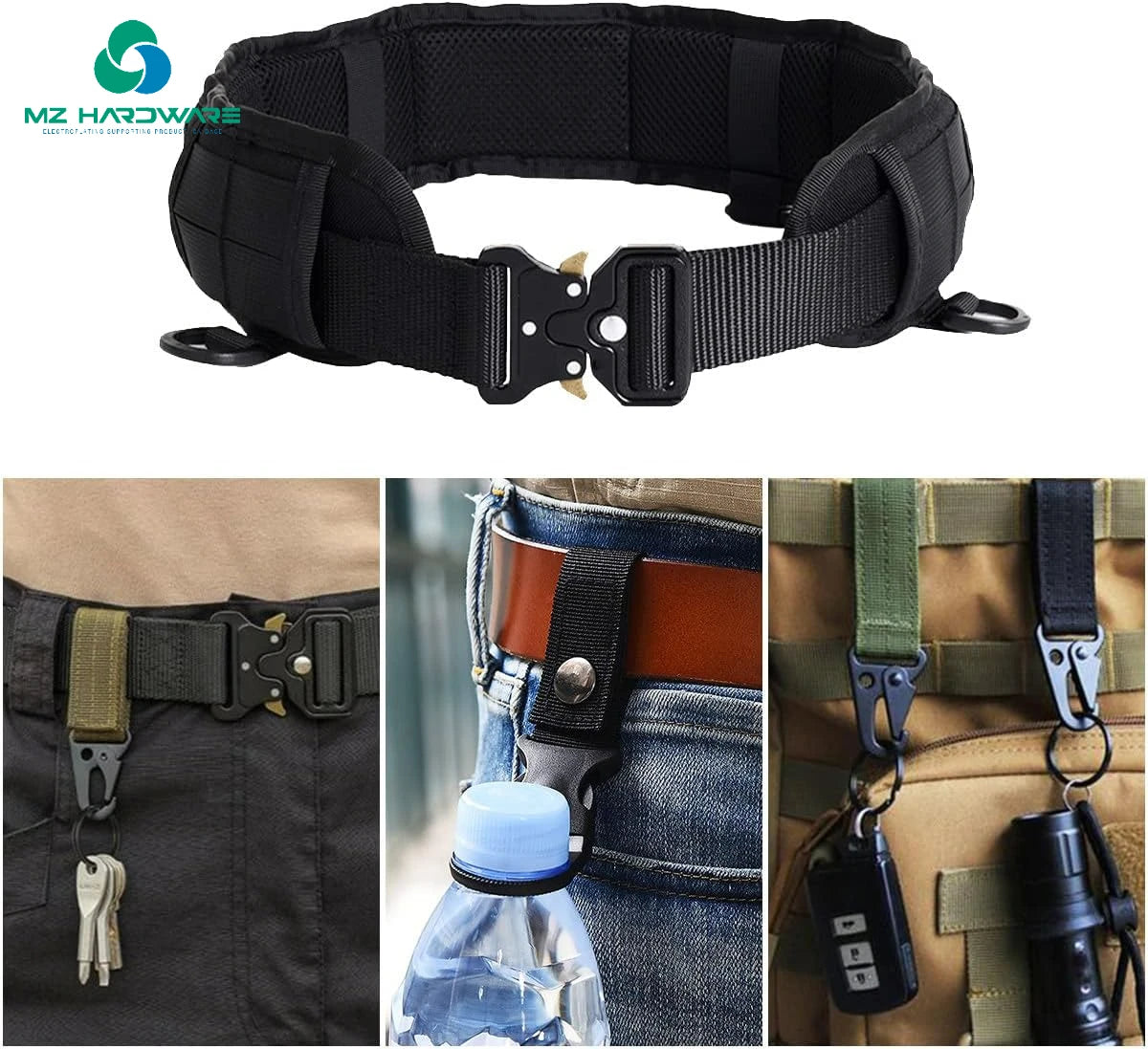 MZhardware High Quality Metal Luggage Hardware Accessories Zinc Alloy Safety Buckle Shoes Clothing Bag Buckle Pet Buckle