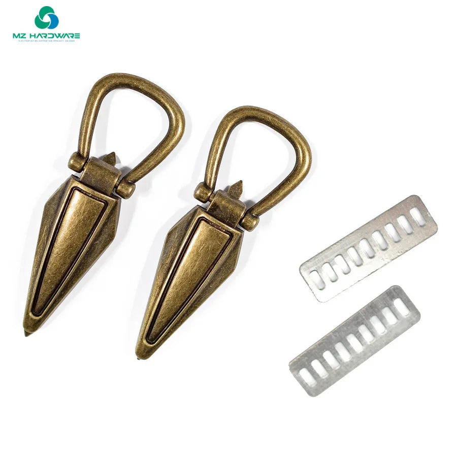 MZhardware Hot Sale Strap Connector Leather Bag Rope Hardware Accessories Necklace Luggage Rope Connection Buckle