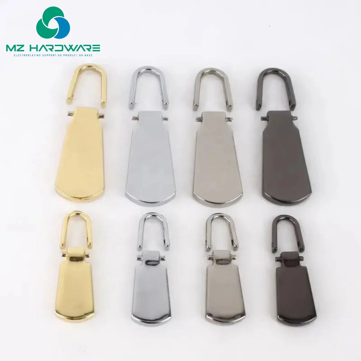 Wholesale Price Stainless Steel Zipper Sliders Zipper Pull Lock Head Zipper Slider and Puller for Bag Accessories