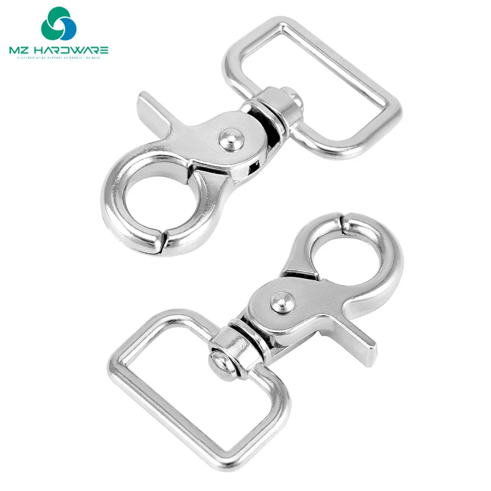 Quick Release Metal Lobster Clasp Dog Buckles Metal Swivel Trigger Lobster Clasp Swivell Hook Snap for Handbag