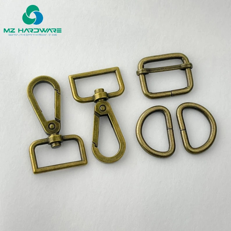 MZ 25mm High Quality Adjustable Bag Strap Hardware Kit for Other Bag Metal Parts & Accessories and DIY Hardware Bag