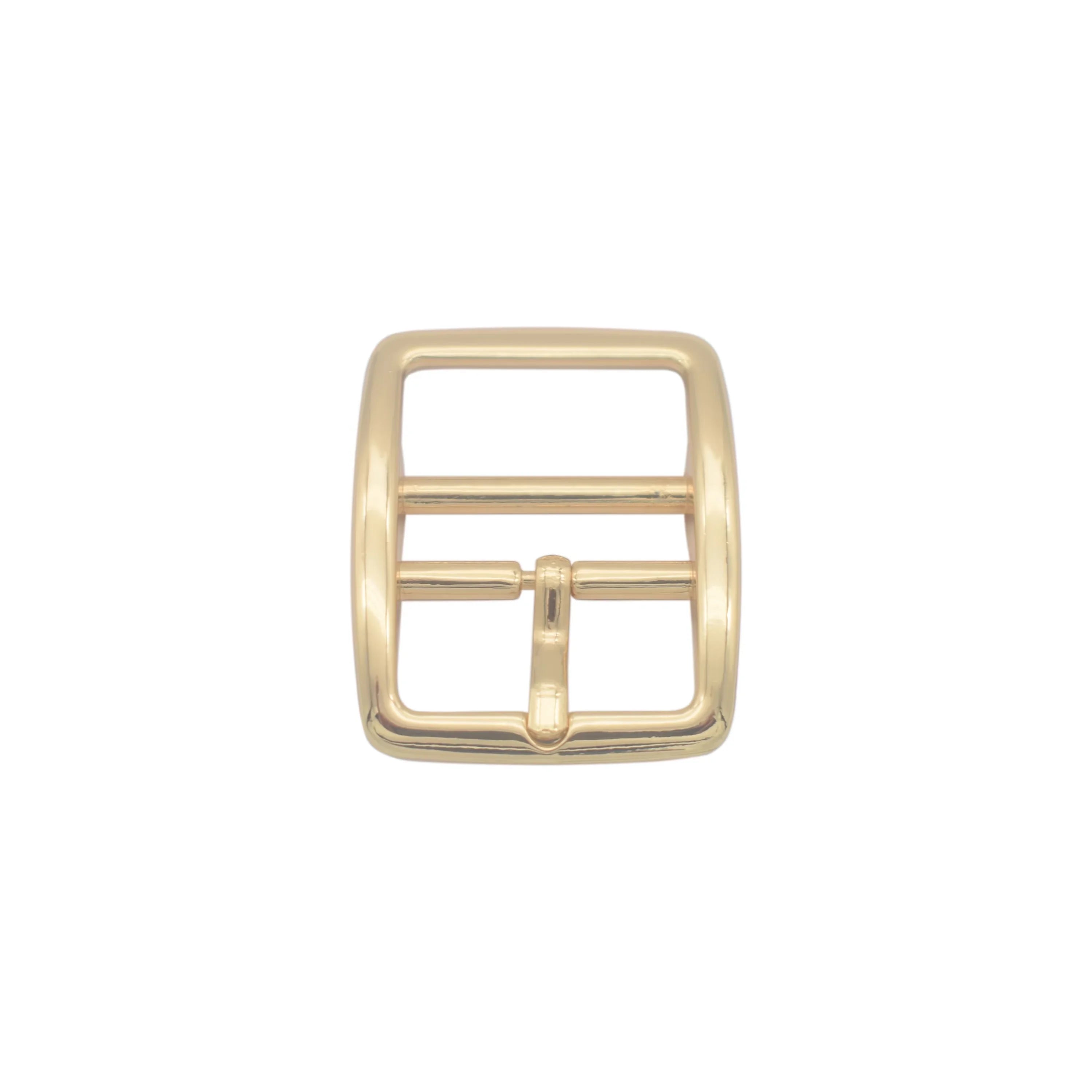 High Quality Zinc Alloy Center Bar Buckle Metal Pin Belt Double Barred Buckle for Handbag Making Two Sizes(20mm/25mm)