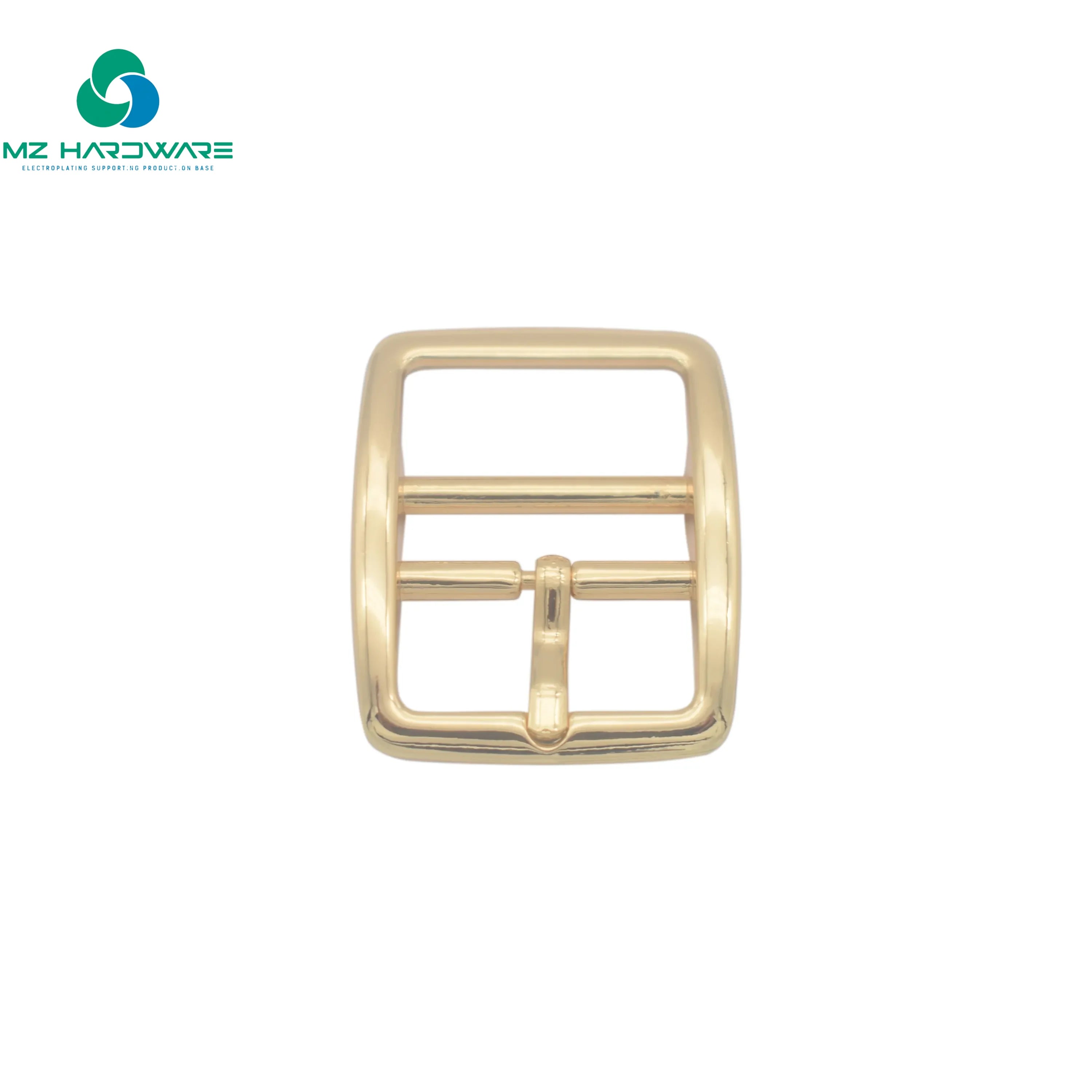 High Quality Zinc Alloy Center Bar Buckle Metal Pin Belt Double Barred Buckle for Handbag Making Two Sizes(20mm/25mm)