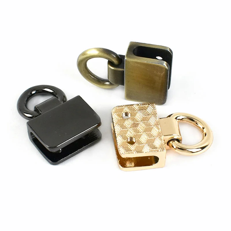 Hot Sale High Quality Gold Plated Leather Bag Handles Metal Hardware Accessories and Handbag Strap Clasp