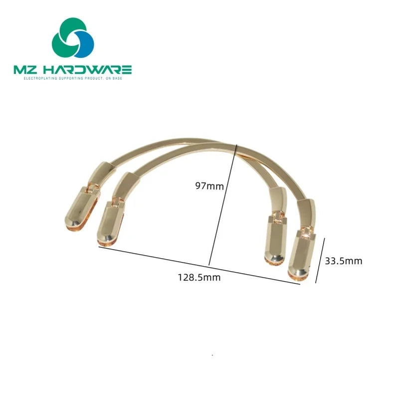 MZhardware High Quality Metal Handle  Arch Frame Hardware for Bags Bead Bags Handles Accessories Handbag Essentials
