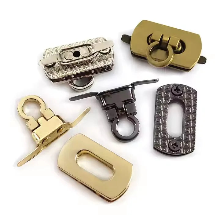MZ Hardware Use Friendly Handbag Hardware Accessories Luggage Die-cast Latch Bag Latch Butterfly Lock