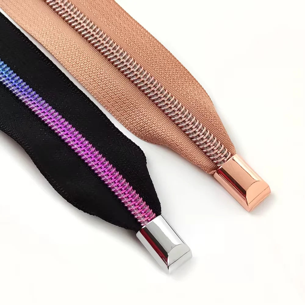 Wholesale Price Metal Zipper End Bags Hardware Accessories Metal Zipper Puller Strap End Purse Clasp Metal Clip Handbag Hardware
