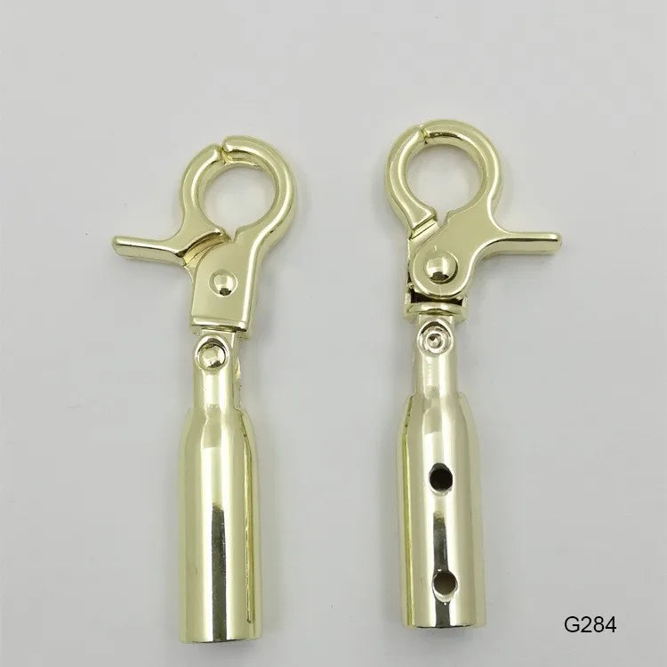 MZHardware Widely Used Metal Tassel Cap Snap Hooks for Handbag Rope Cord Tassel