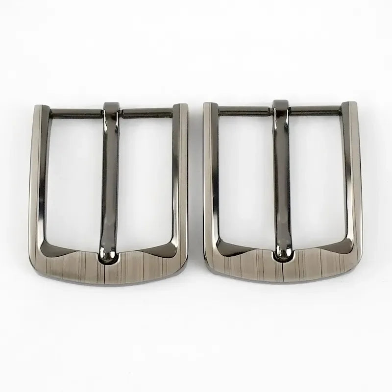 MZ Hardware Men's Leather Belt Buckle High Quality Zinc Alloy Pin Clasp Solid Buckle Denim Jeans and DIY Leather Waist